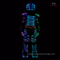 led-licht kostume costume lumineux led disfraz de robot